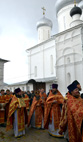 Переславское духовенство во время крестного хода